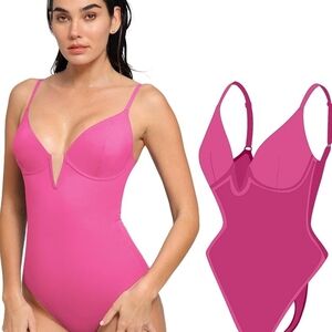 NWT, PINK, Size 3XL, Popilush One-Piece Swimsuit